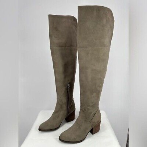 NWOT BP by Nordstrom Tan Over the Knee Boots - Picture 1 of 5